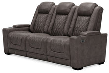 Load image into Gallery viewer, HyllMont PWR REC Sofa with ADJ Headrest
