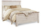 Willowton Queen Panel Bed with Dresser and Nightstand