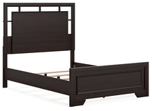 Load image into Gallery viewer, Covetown Full Panel Bed with Dresser and 2 Nightstands
