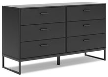 Load image into Gallery viewer, Socalle Twin Panel Headboard with Dresser, Chest and Nightstand
