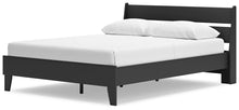 Load image into Gallery viewer, Socalle Queen Panel Platform Bed with 2 Nightstands
