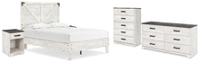 Load image into Gallery viewer, Shawburn Full Platform Bed with Dresser, Chest and 2 Nightstands
