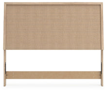 Load image into Gallery viewer, Cielden Queen Panel Headboard with Mirrored Dresser and Chest
