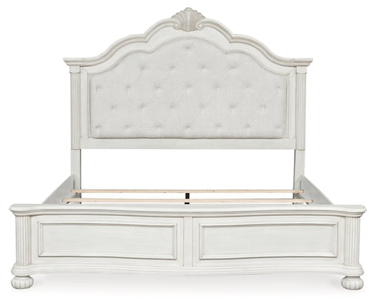 Montelaine King Upholstered Panel Bed