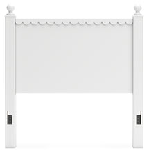 Load image into Gallery viewer, Mollviney Full Panel Headboard with Mirrored Dresser and 2 Nightstands
