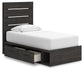 Hollivern Twin Panel Storage Bed