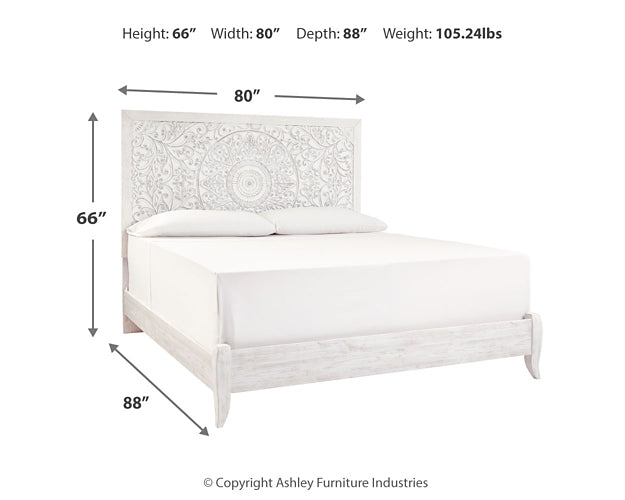 Paxberry  Panel Bed