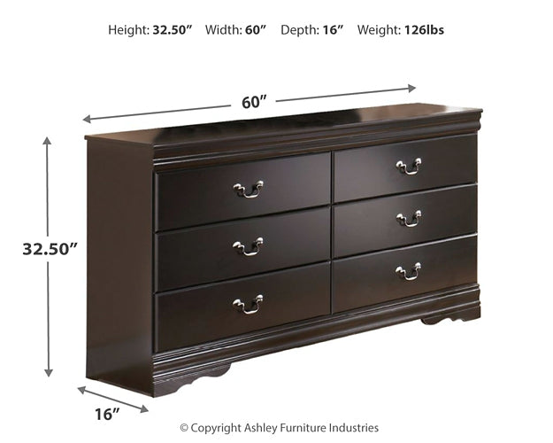 Huey Vineyard Six Drawer Dresser