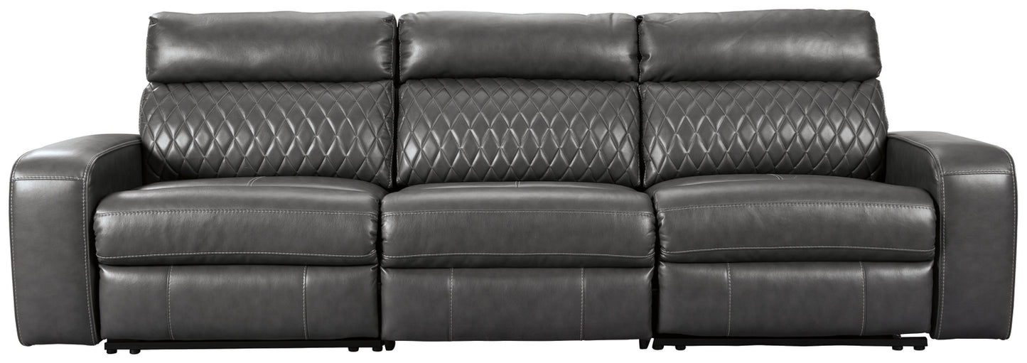 Samperstone 3-Piece Power Reclining Sectional Sofa