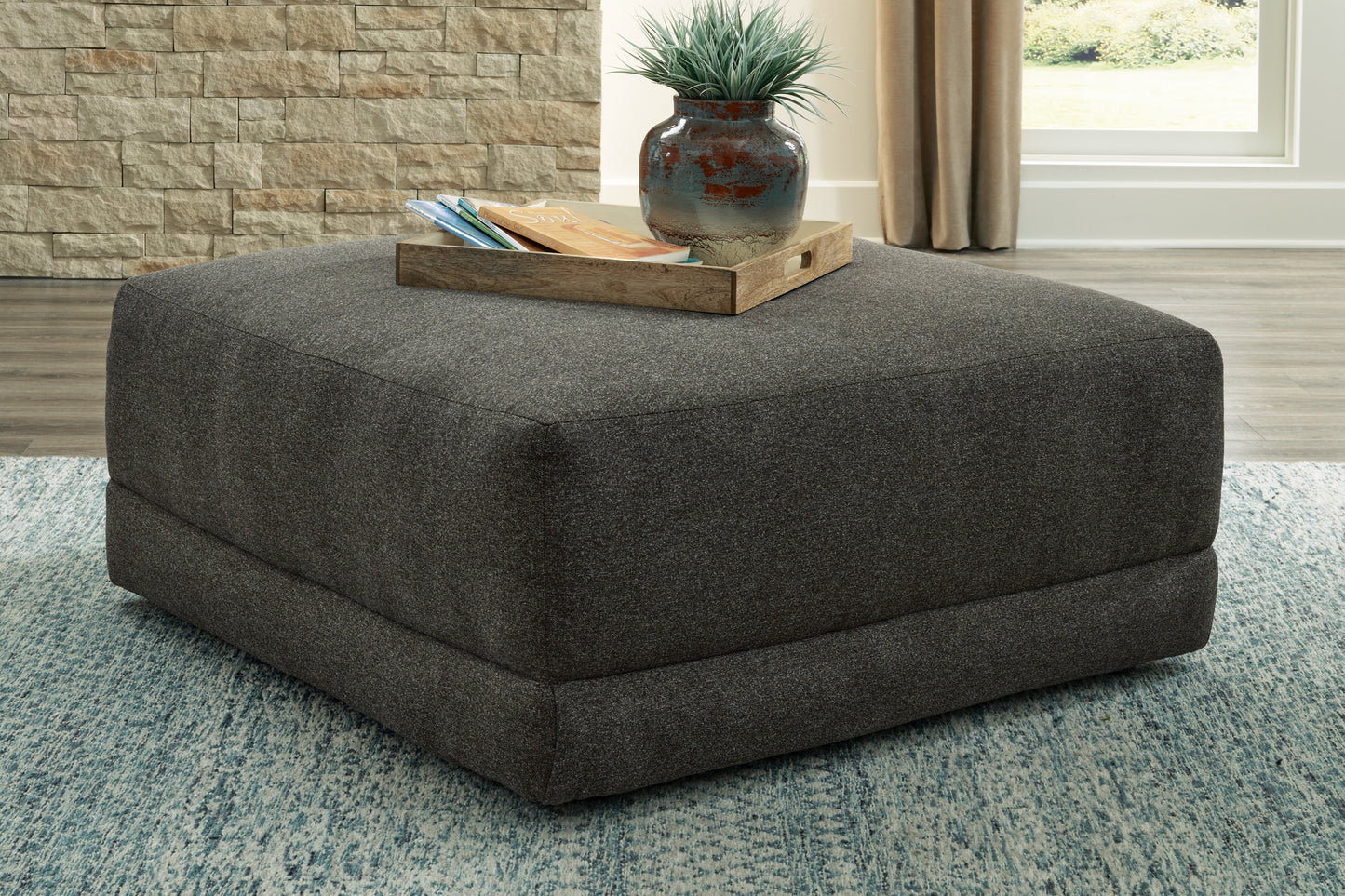 Evey Oversized Accent Ottoman