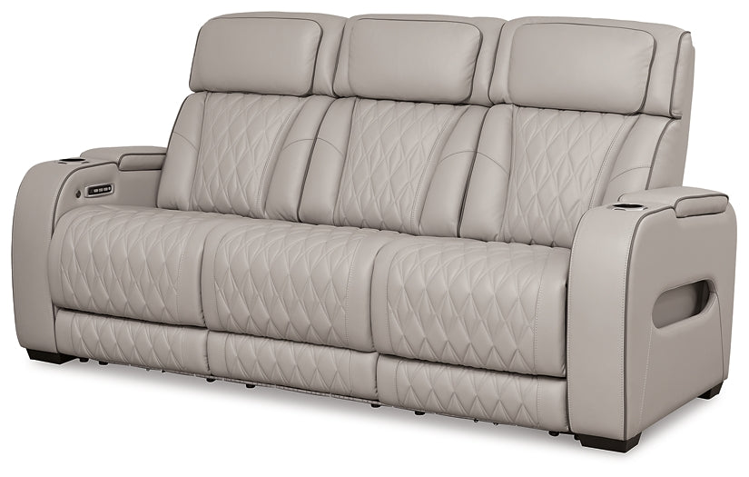 Boyington PWR REC Sofa with ADJ Headrest